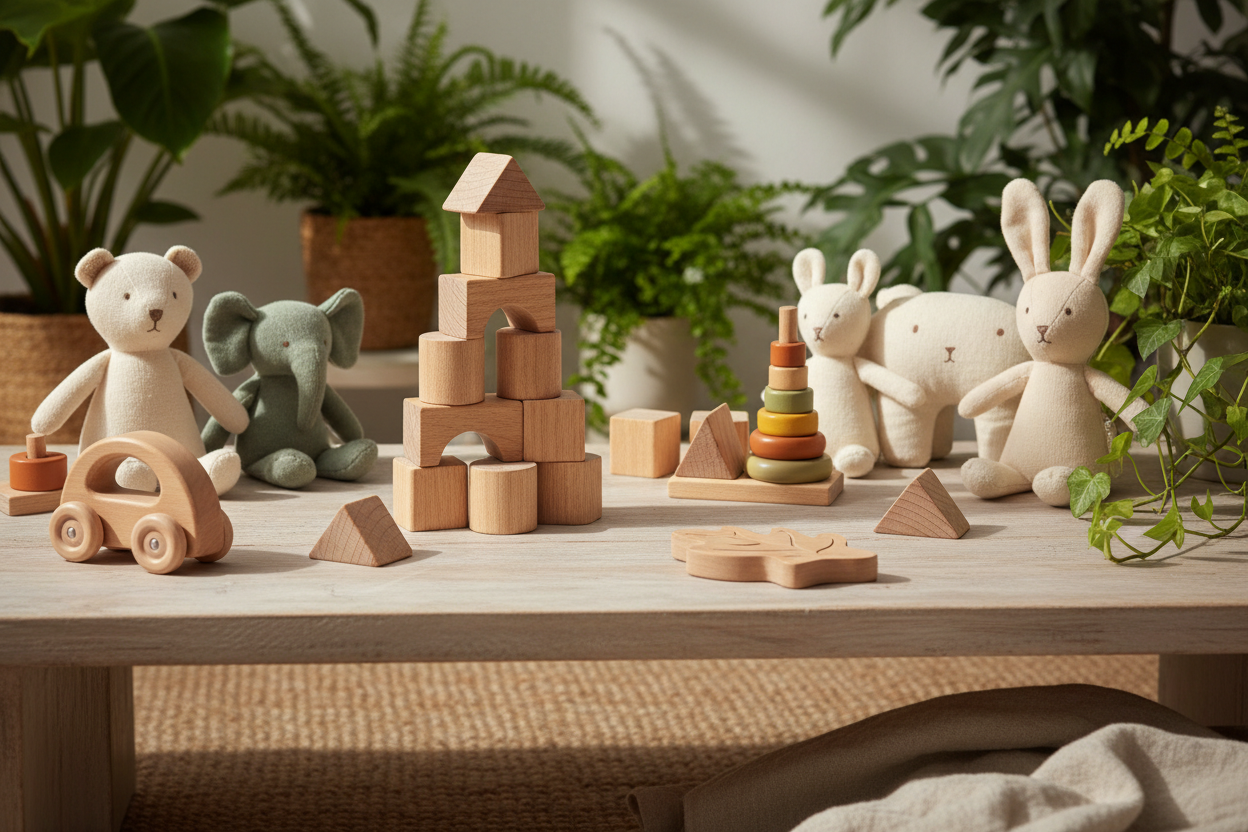 Ekologiški žaislai: kodėl verta rinktis?