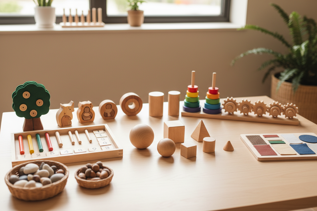 Montessori metodo nauda vaikų vystymuisi