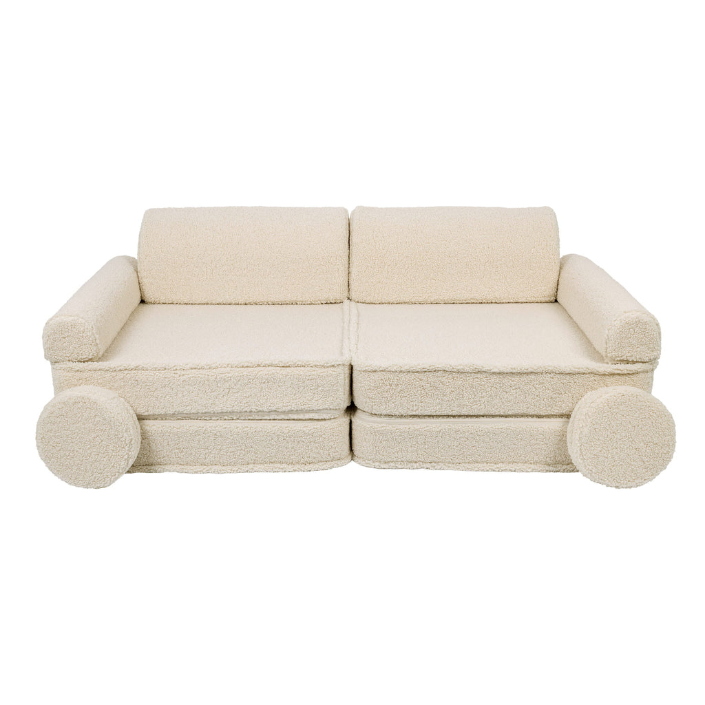 Didelė modulinė sofa vaikams „Premium Bearly“, kreminė