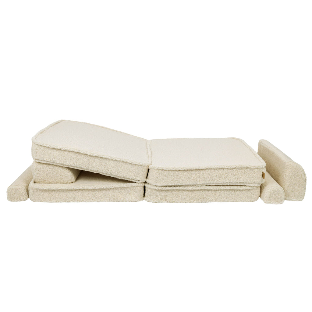 Didelė modulinė sofa vaikams „Premium Bearly“, kreminė