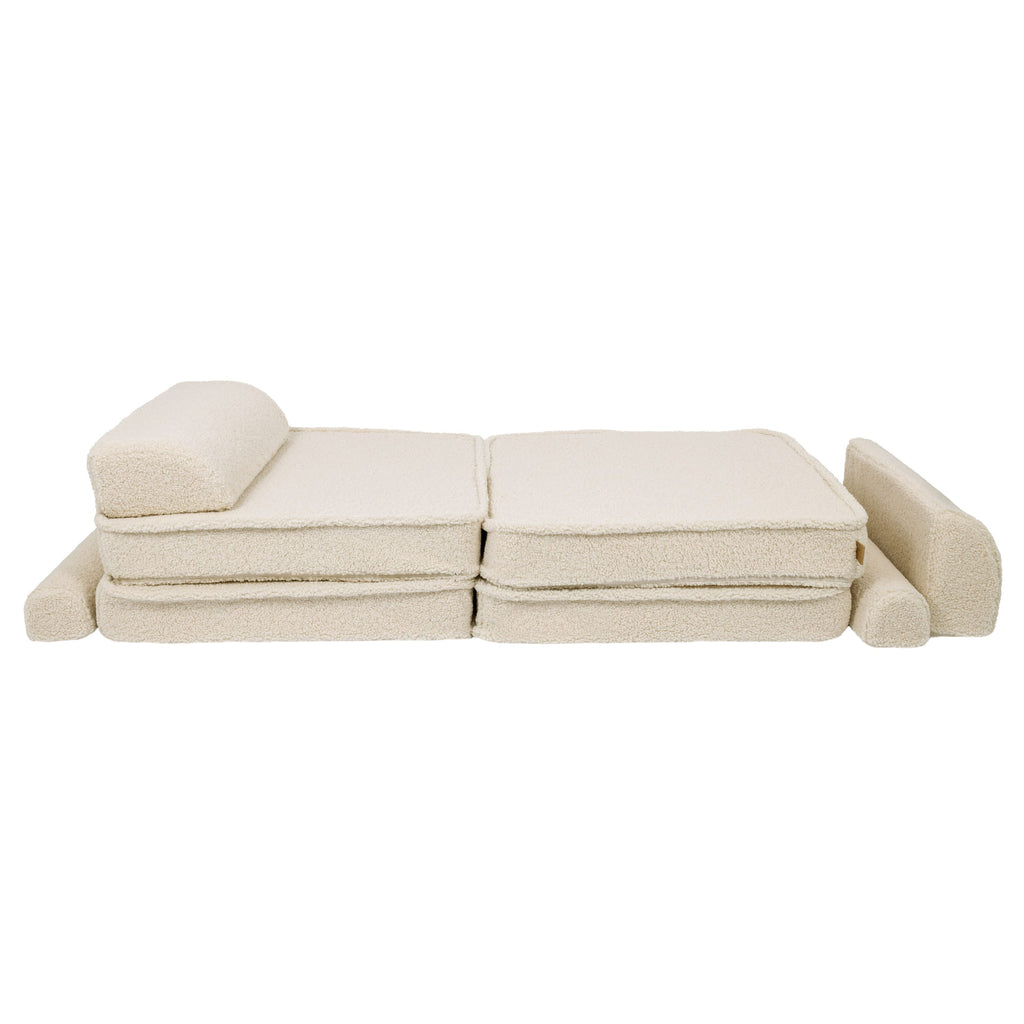 Didelė modulinė sofa vaikams „Premium Bearly“, kreminė