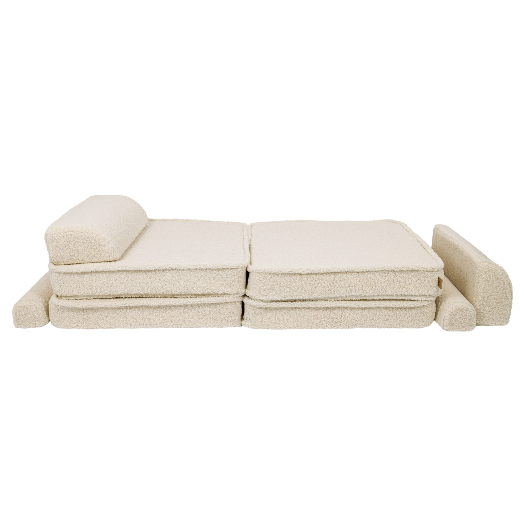Didelė modulinė sofa vaikams „Premium Bearly“, kreminė