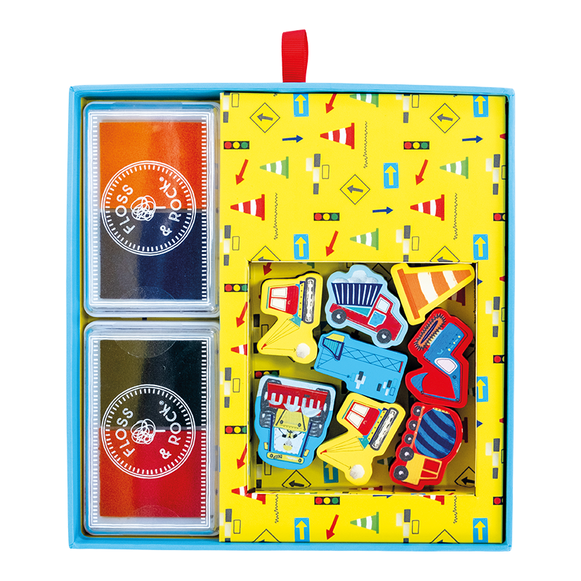 Antspaudų rinkinys „Statybvietė“