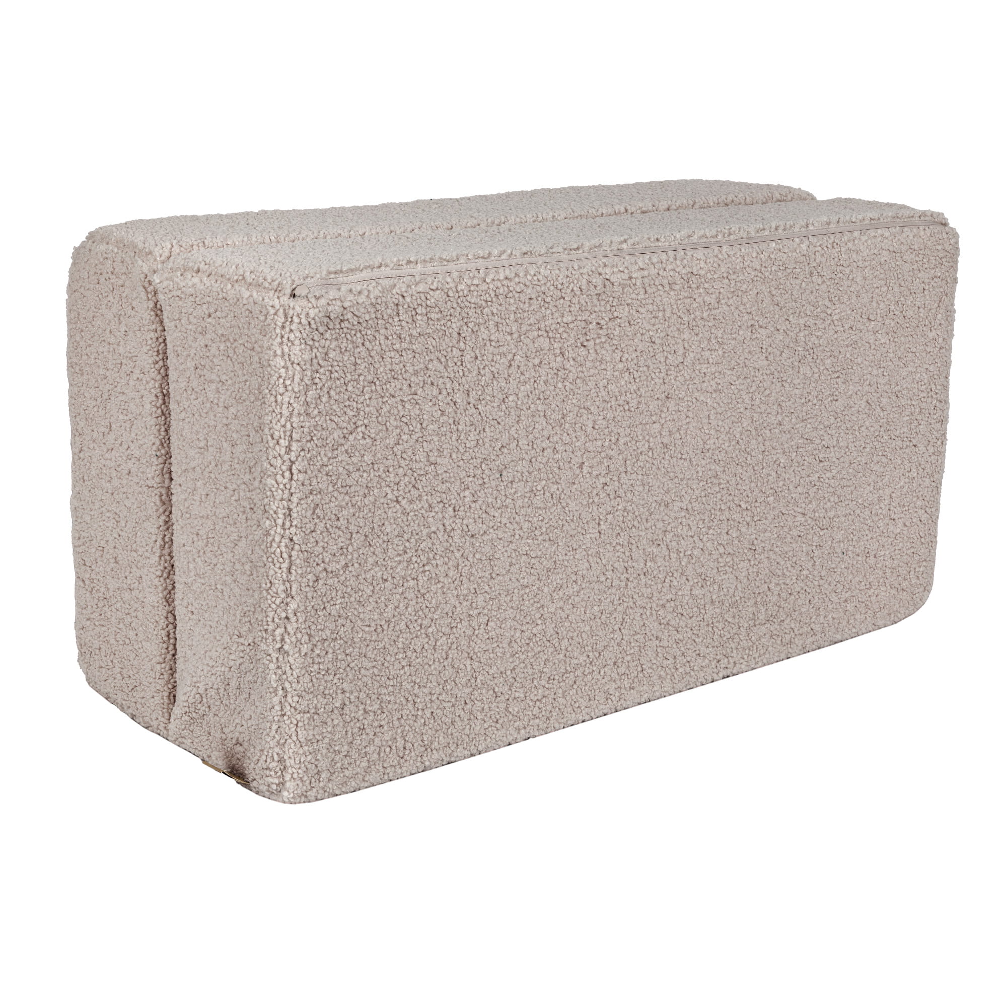 Kubo formos sofa, šviesiai pilka
