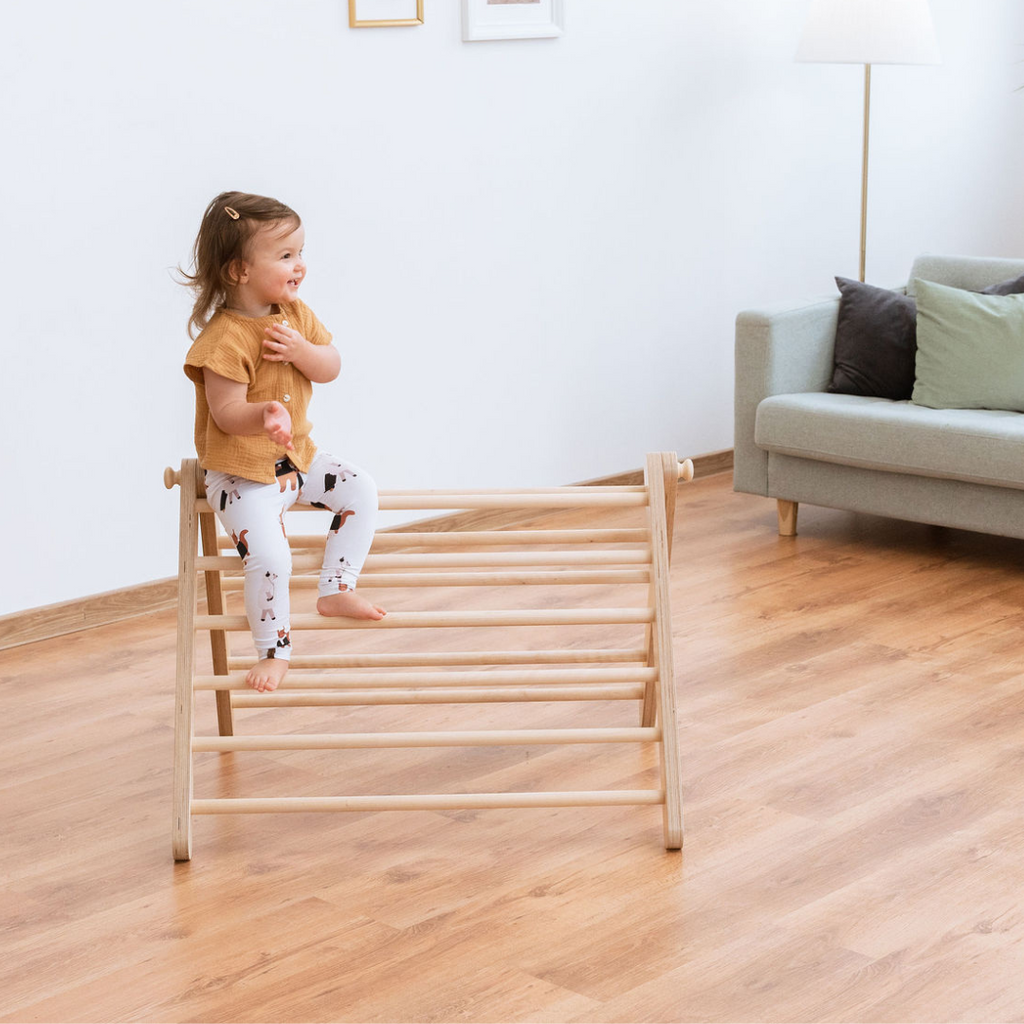 SIPITRI® dviejų segmentų trikampė laipynė su čiuožimo ir laipiojimo rampa