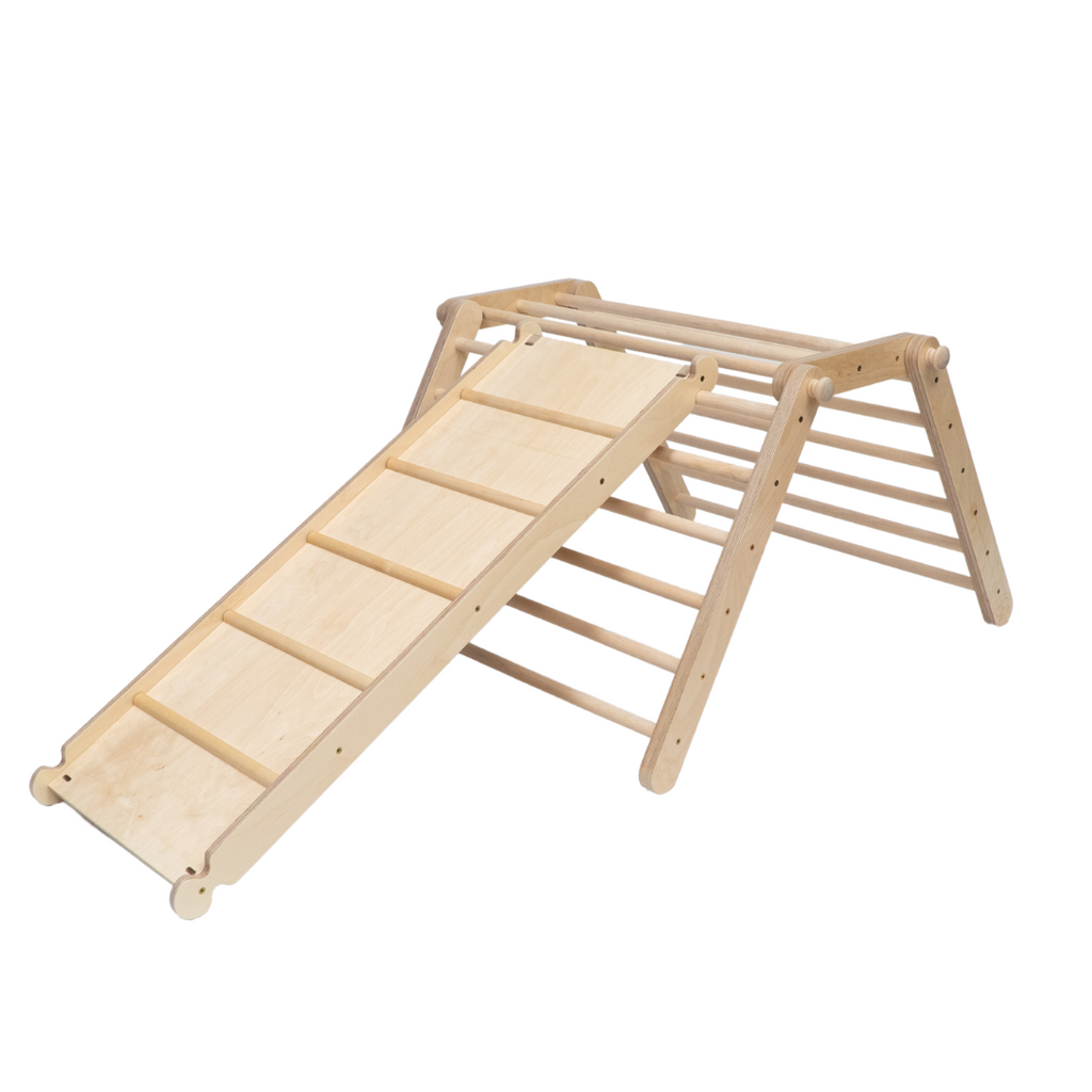 FIPITRI® 5 segmentų modifikuojama laipynė su čiuožimo ir laipiojimo rampa
