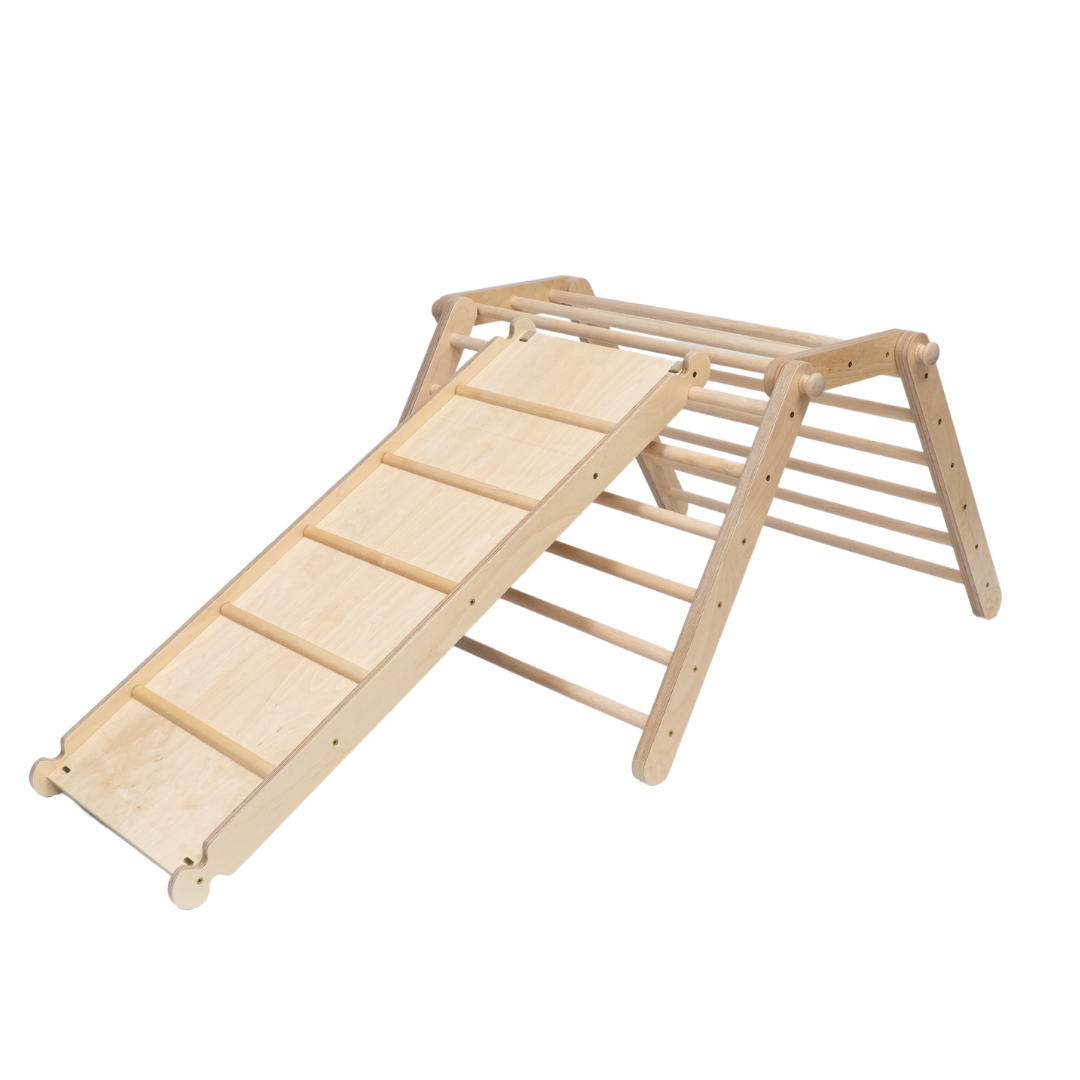 FIPITRI® 5 segmentų modifikuojama laipynė su čiuožimo ir laipiojimo rampa