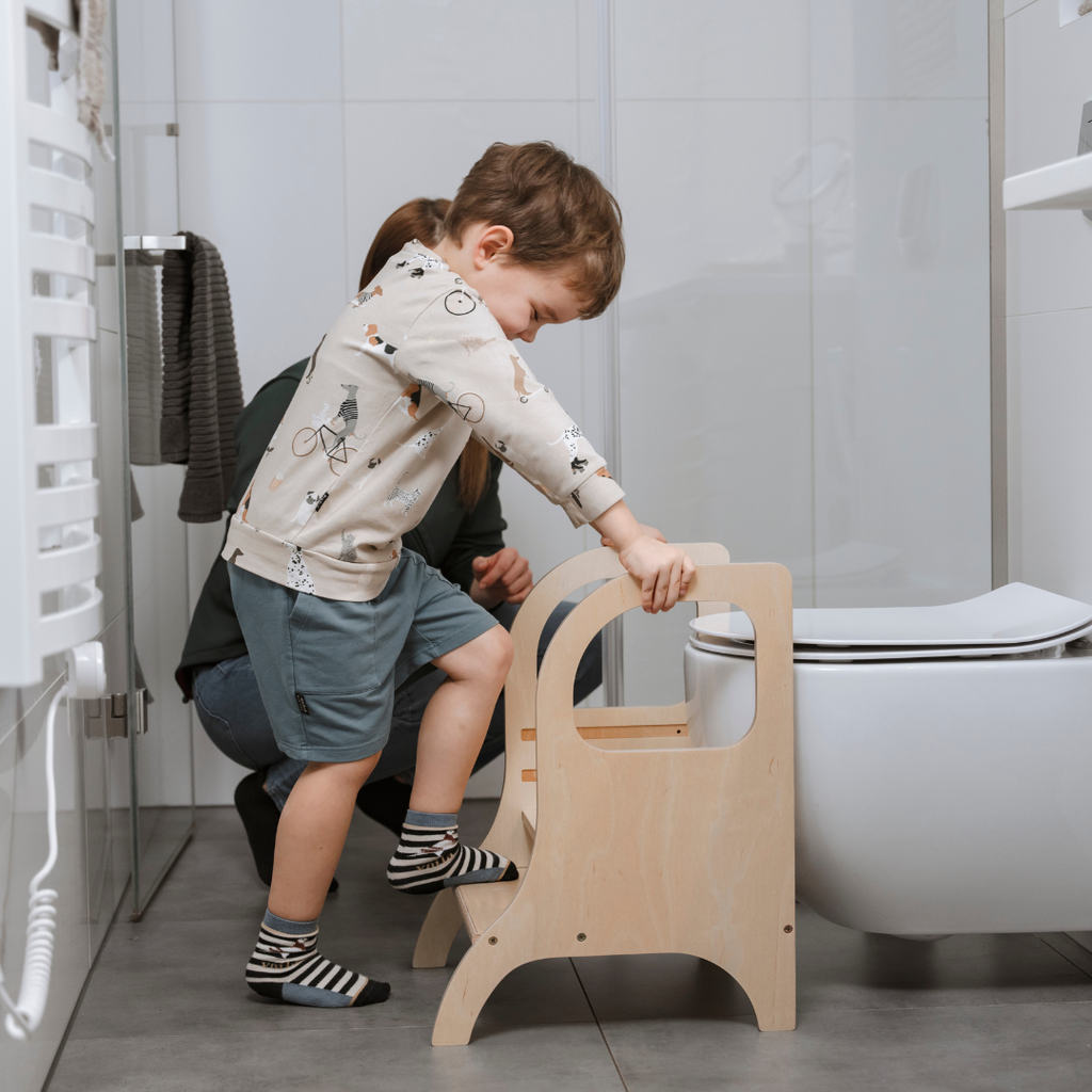 MIIMO® reguliuojamo aukščio pakopėlė, balta