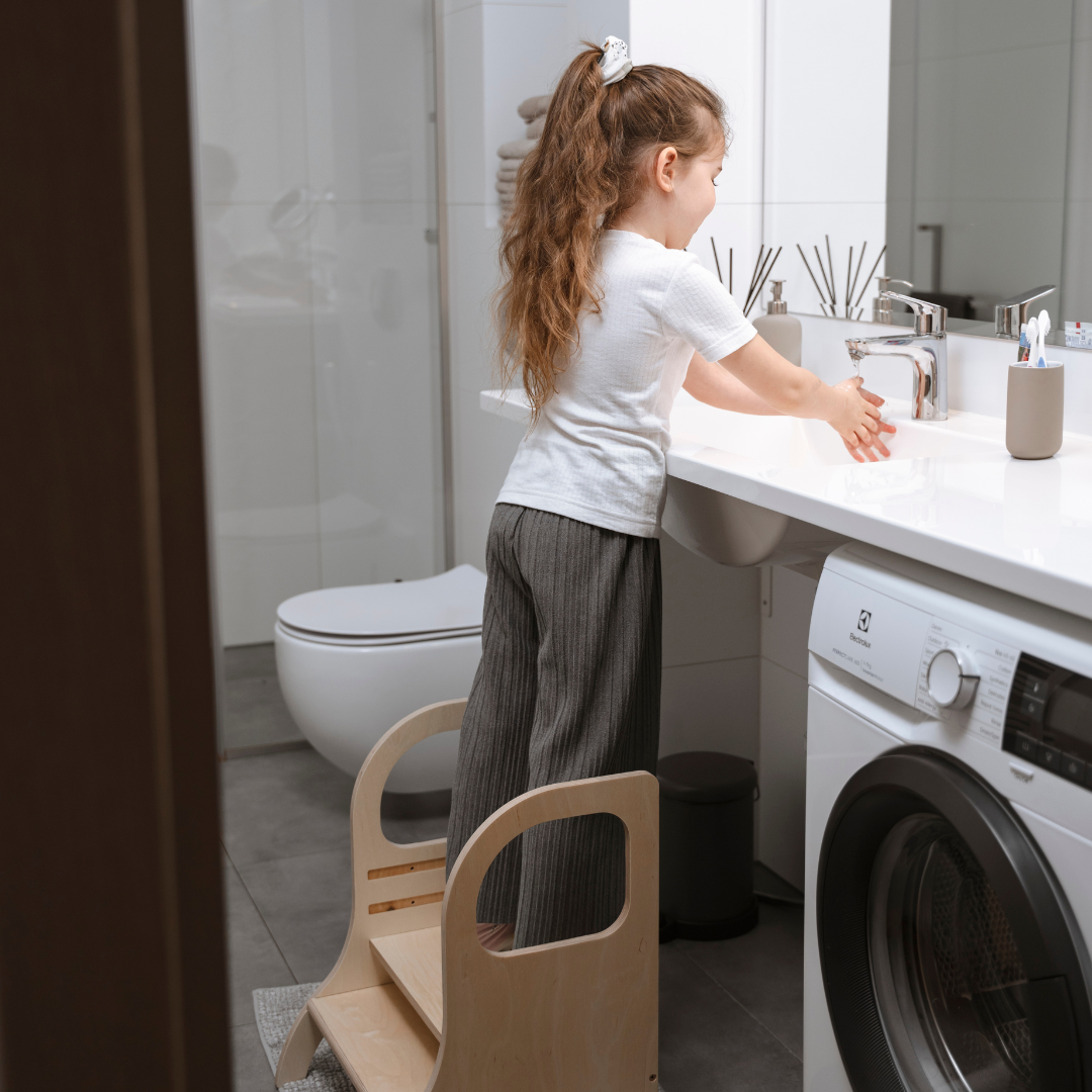 MIIMO® reguliuojamo aukščio pakopėlė, balta