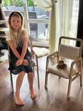 Adjustable Children Chair Luula - Vanilla Lamb