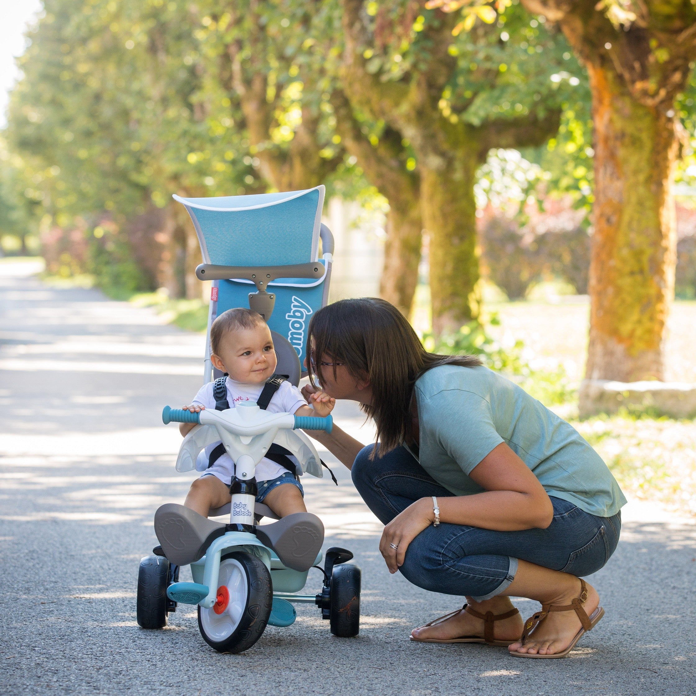 Baby Balade Plus Tricycle - Blue