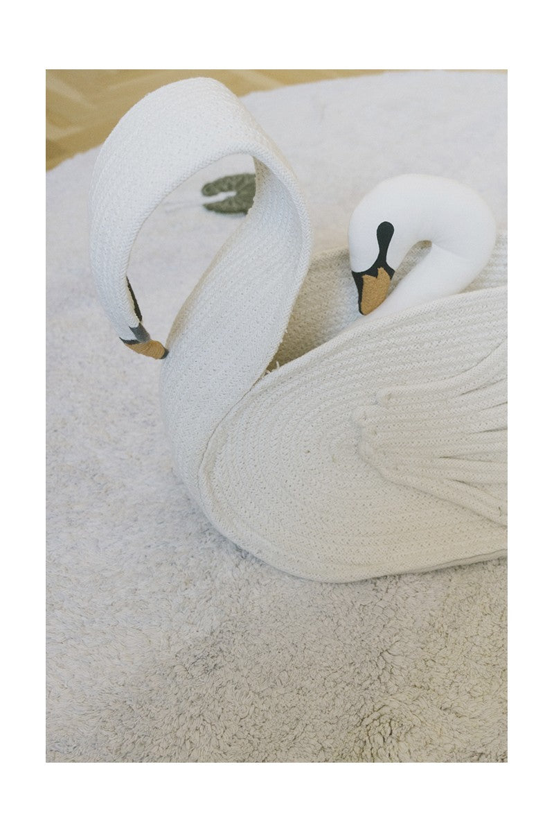 Decorative Basket Swan
