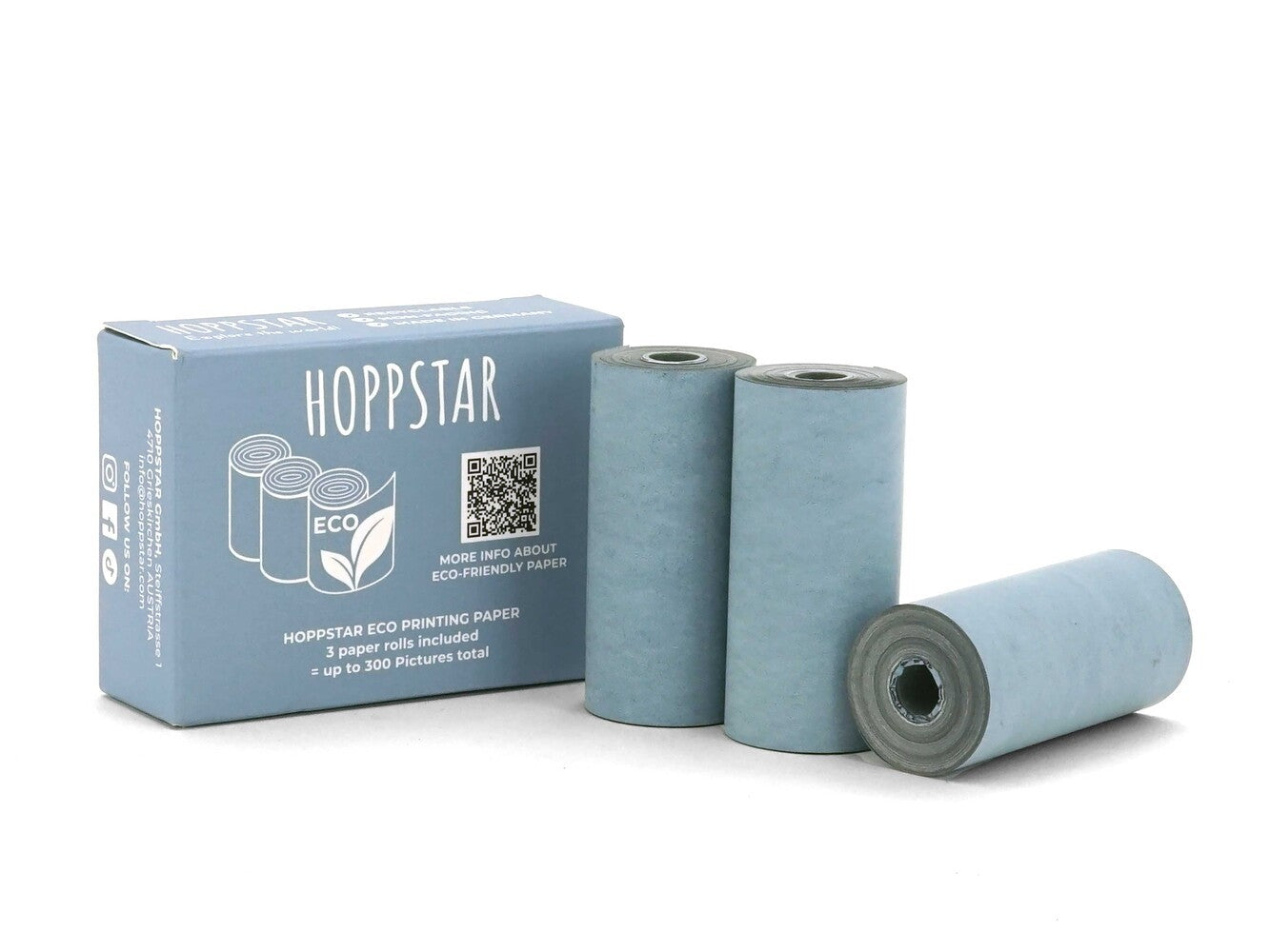 Hoppstar 3 popieriaus ritinėlių rinkinys – ekologiškas