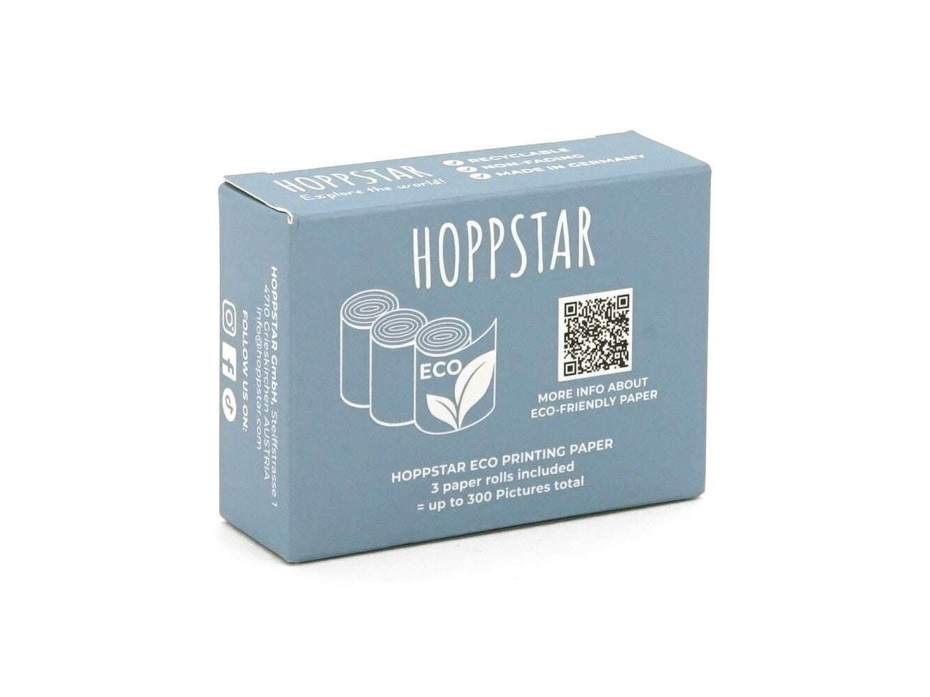 Hoppstar 3 popieriaus ritinėlių rinkinys – ekologiškas