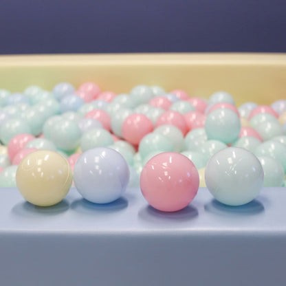 Kamuoliukų rinkinys baseinui, 500 vnt., pastelinių spalvų