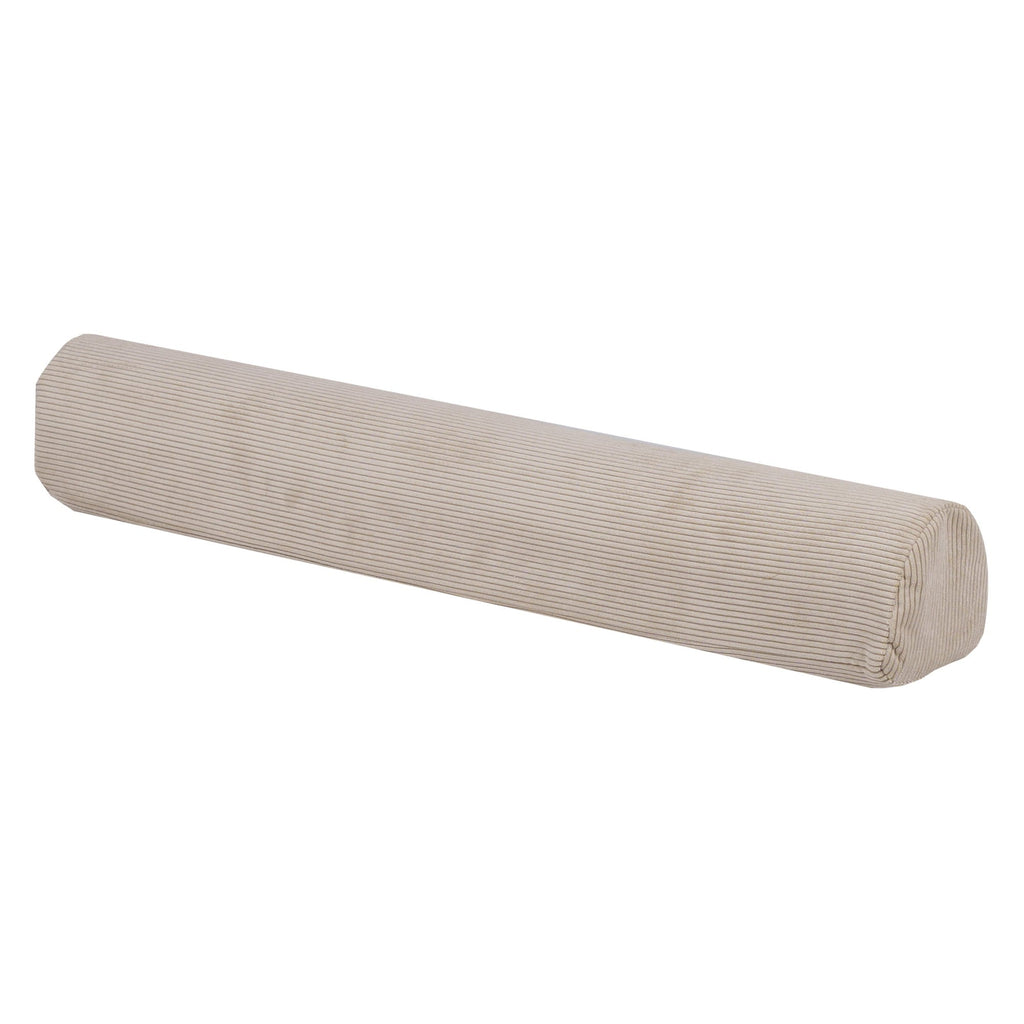 Didelė smulkaus kordurojaus sofa, ekru spalvos