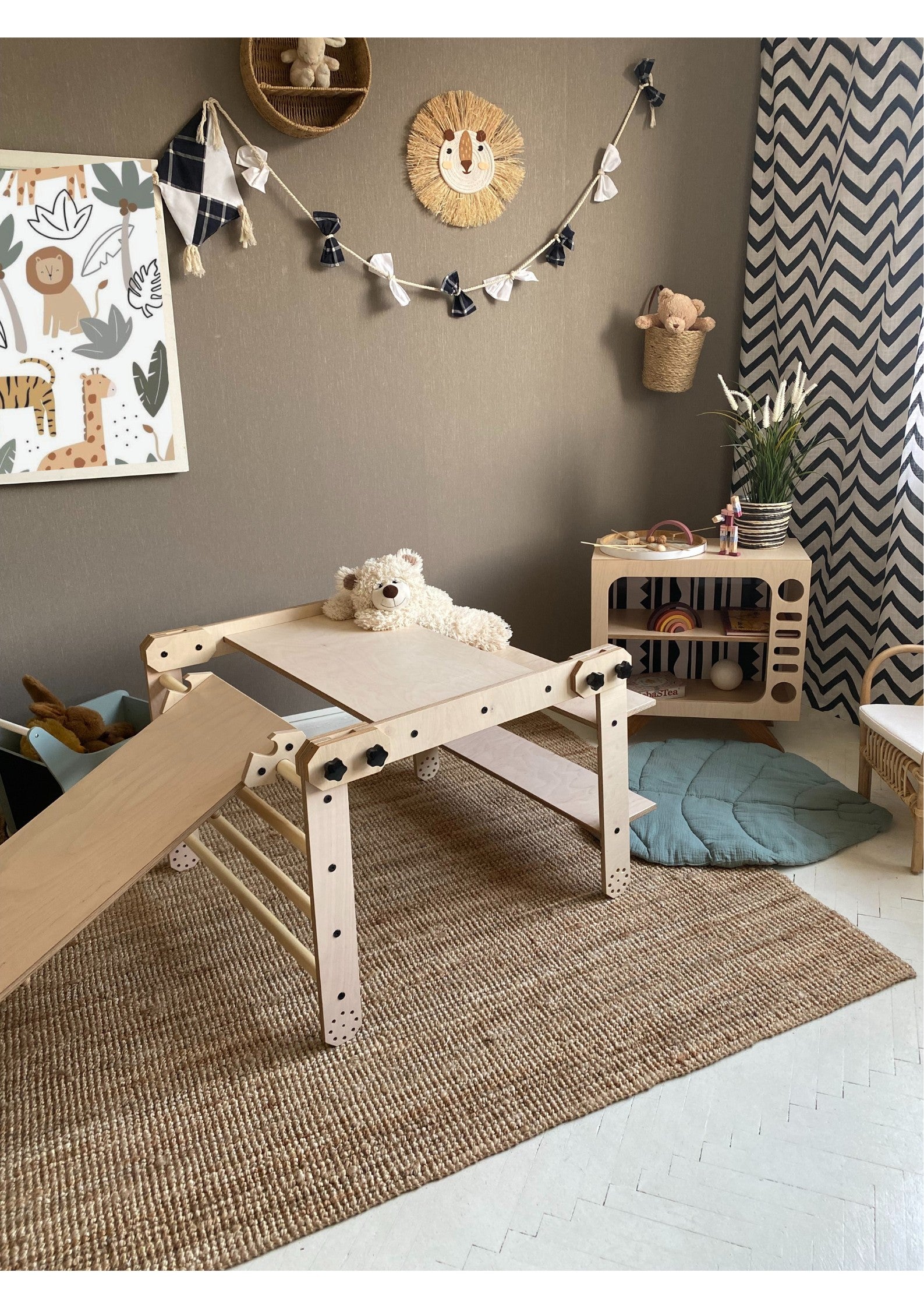 Montessori laipiojimo rinkinys / stalas / piešimo lenta NABU