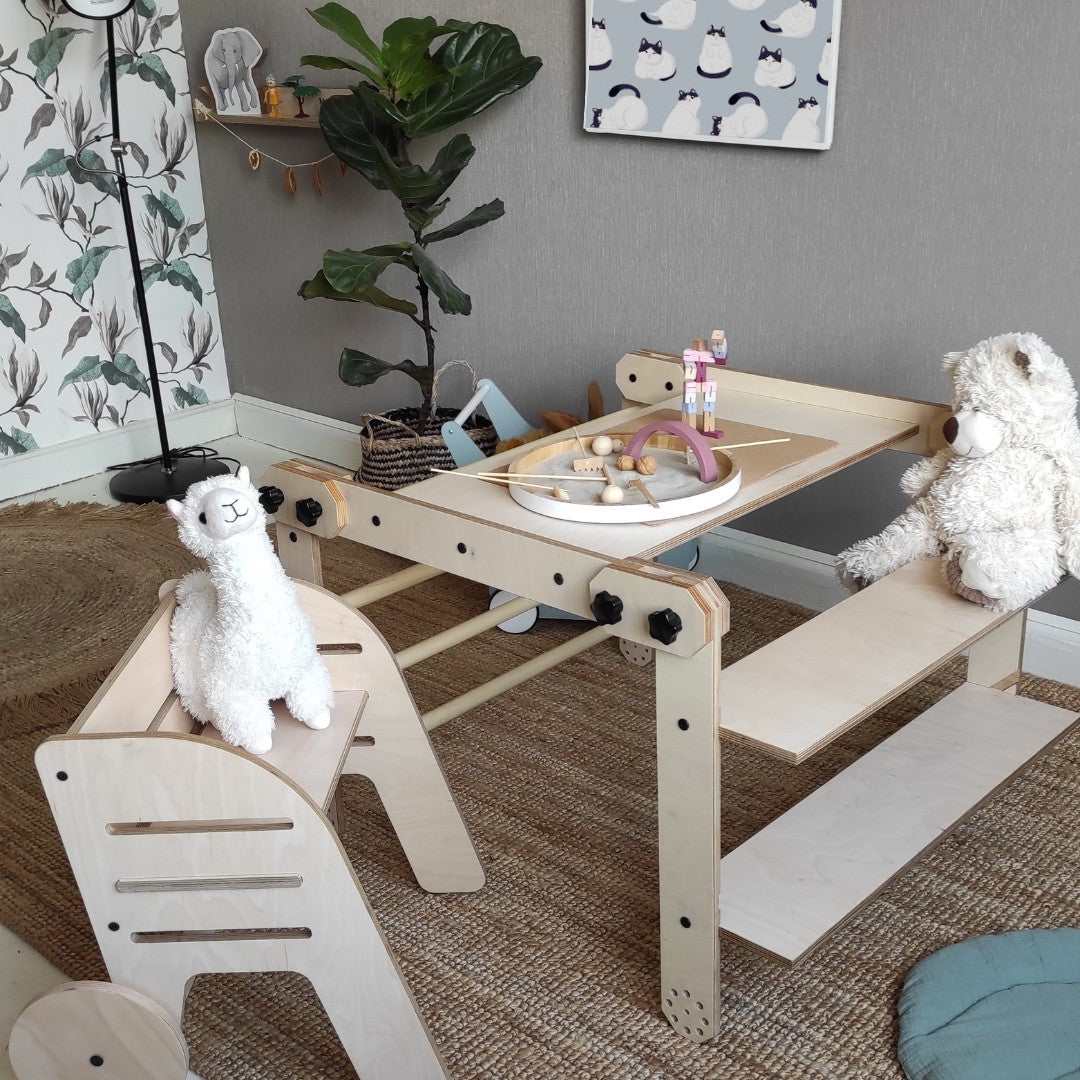 Montessori laipiojimo rinkinys / stalas / piešimo lenta NABU