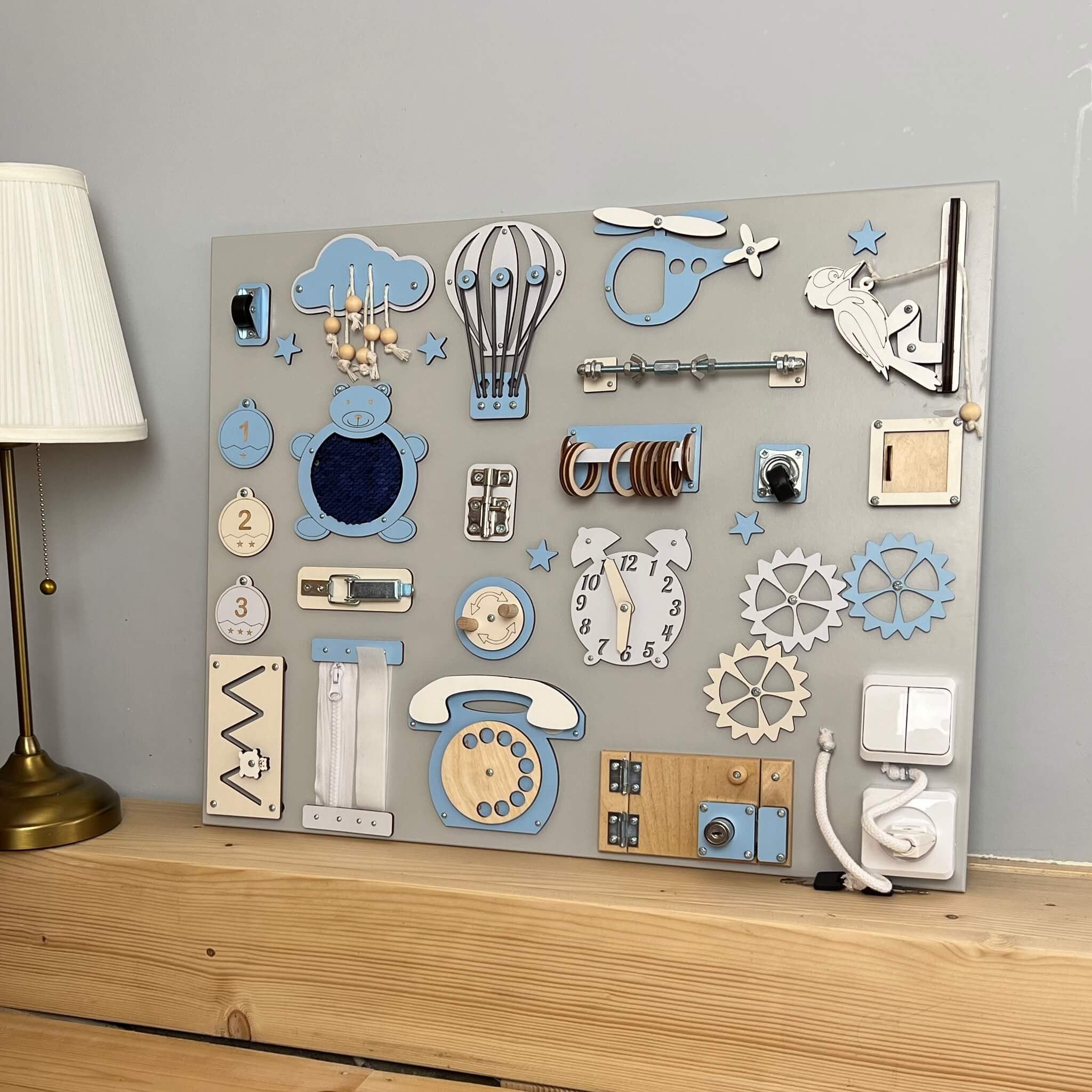 Montessori veiklos lenta, 50 × 60 cm
