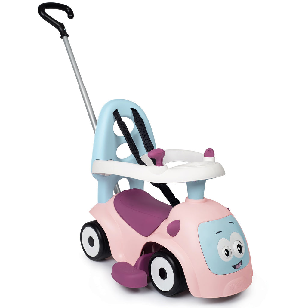 Paspiriamas automobilis „Maestro“ 3 viename, rožinis
