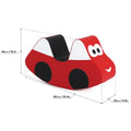 Minkštas paspiriamasis žaislas „Automobilis“, raudonas