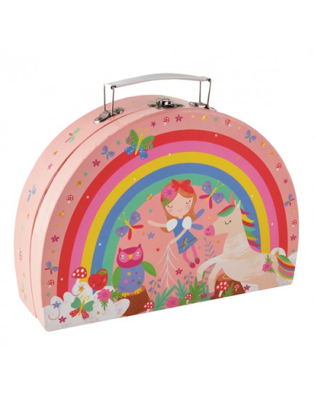 Arbatos ir maisto gaminimo rinkinys vaikams su muzika „Vaivorykštės fėja“, mažas