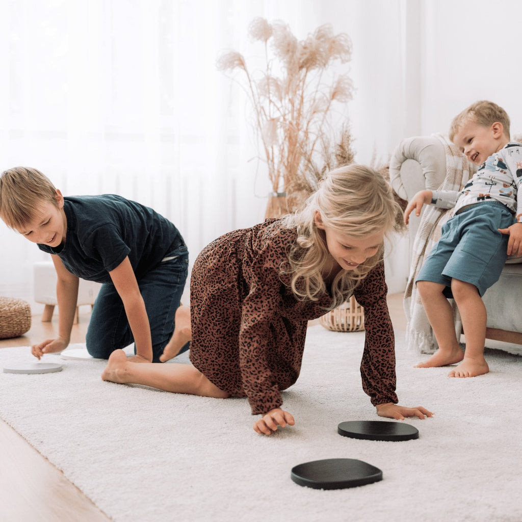Montessori pusiausvyros akmenėlių rinkinys