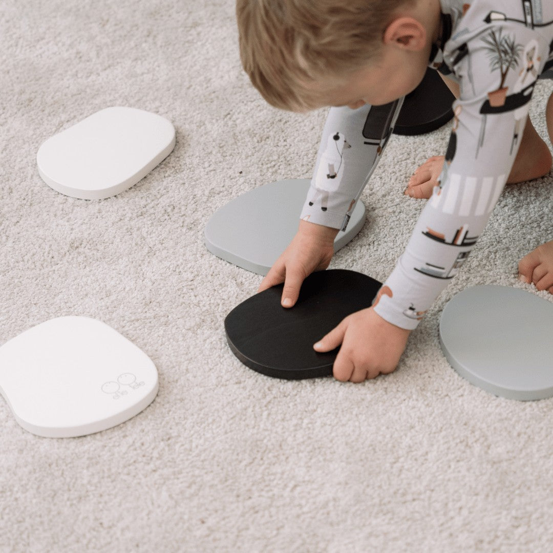Montessori pusiausvyros akmenėlių rinkinys