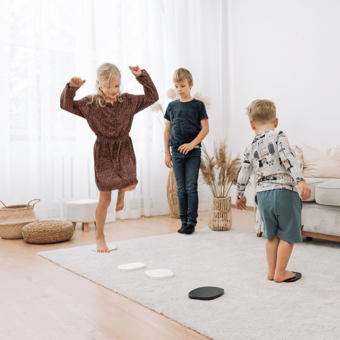 Montessori pusiausvyros akmenėlių rinkinys